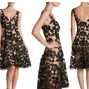 Dress the population lace dress